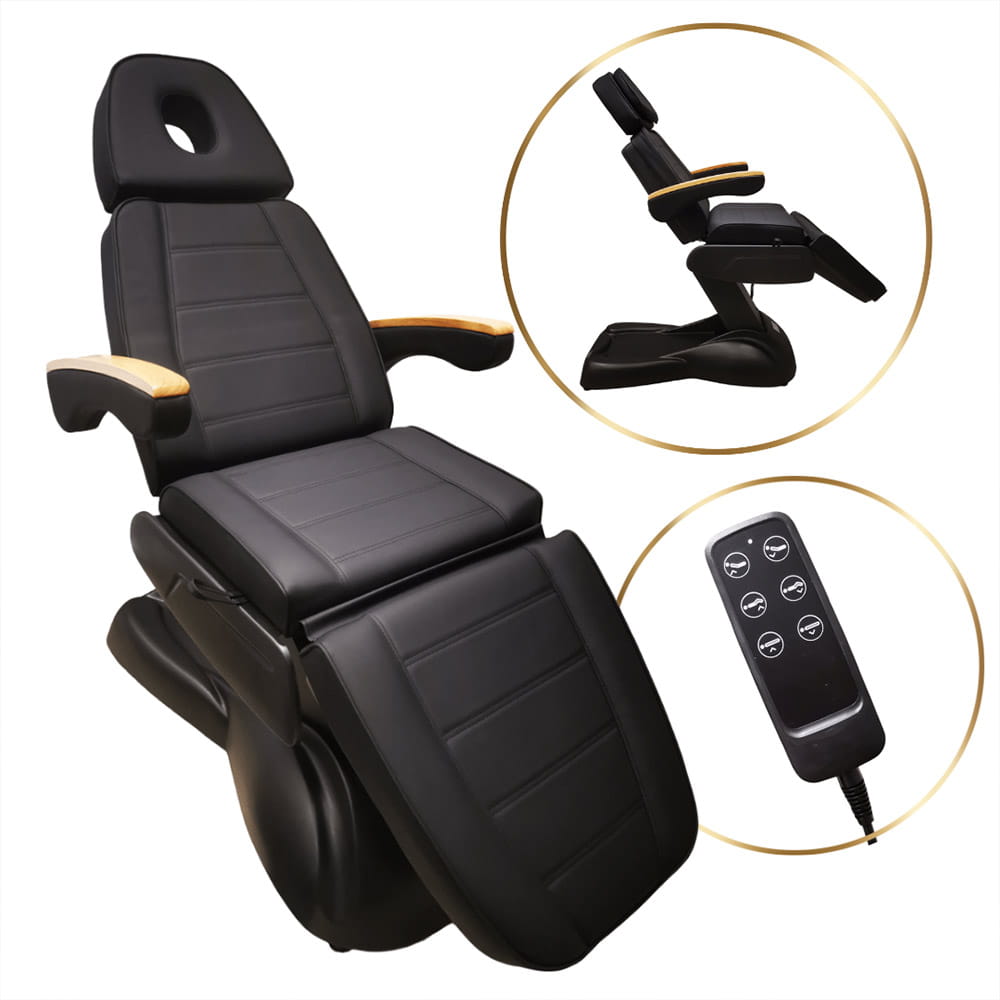 CO Fotel kosmetyczny elektryczny LUX 3 czarny CN05267