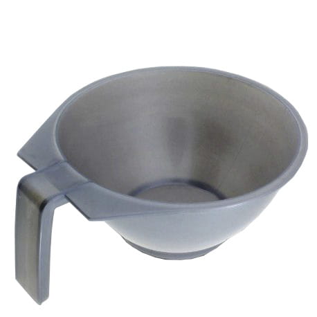 Miseczka do farb z uchwytem - szara