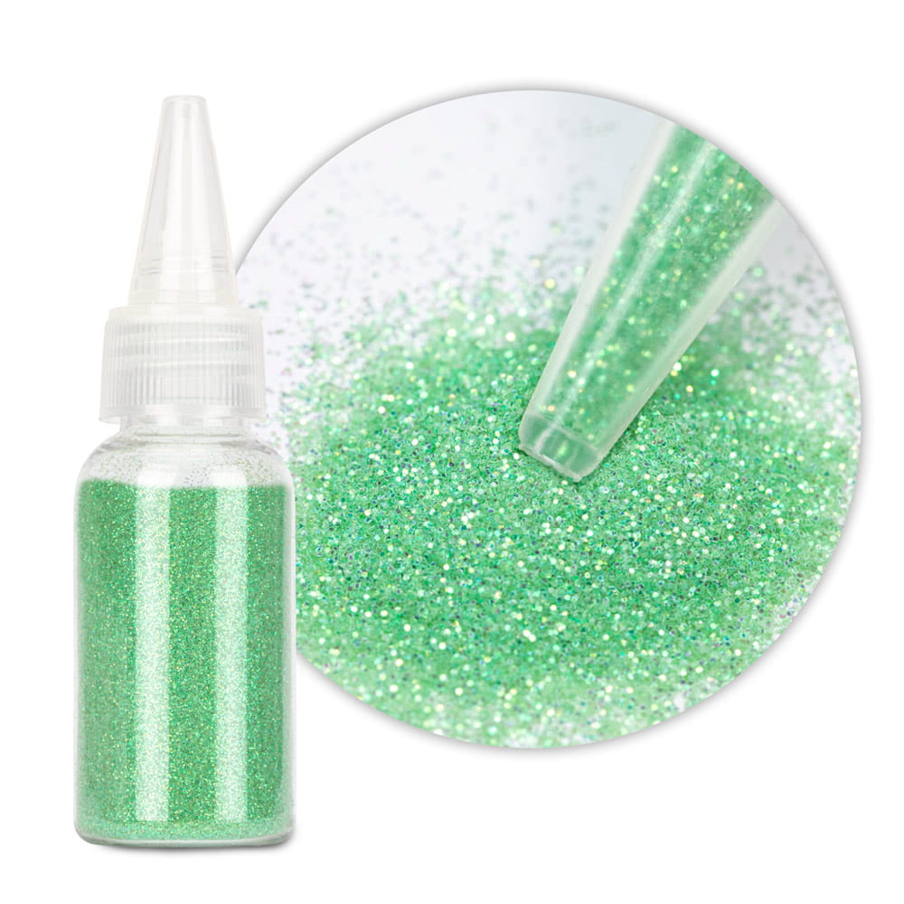 Brokat do paznokci w butelce z dozownikiem 20g Nr 21