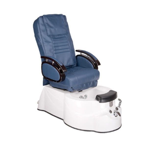 Bs fotel do pedicure z masażem br-3820d niebieski