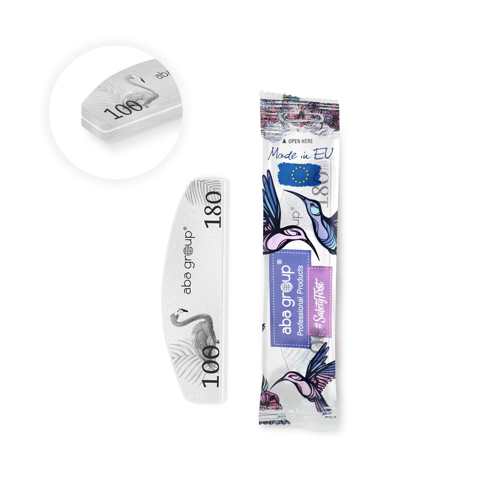 Polerka mini bezpieczny pakiet Aba Group łódka półksiężyc Sweet 100/180