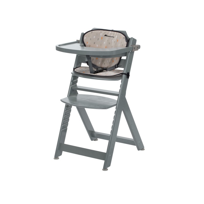 Bebe Confort Timba - krzesełko do karmienia-Warm Grey z wkładką