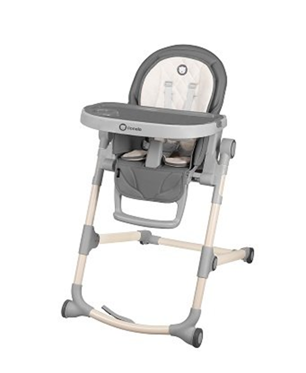 Lionelo, Cora - krzesełko do karmienia-Stone