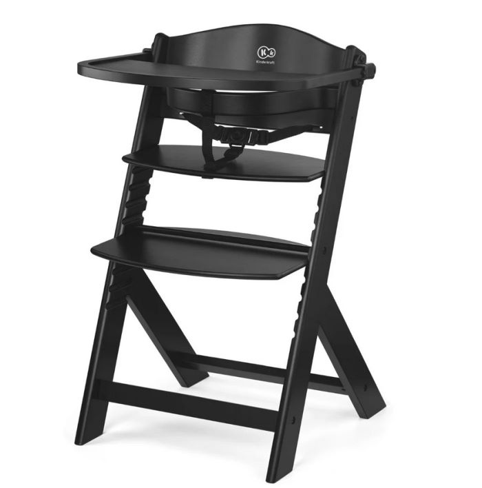 Kinderkraft Enock - krzesełko do karmienia-Black
