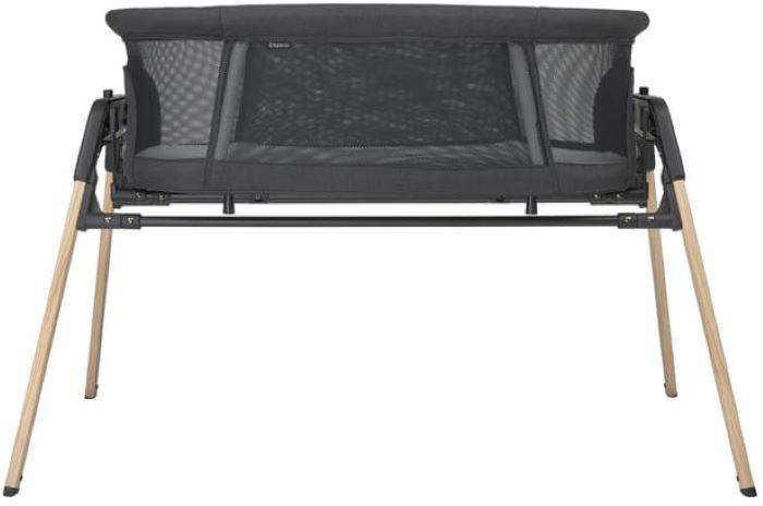 Espiro Tully - łóżeczko z funkcją kołyski-Timber Black