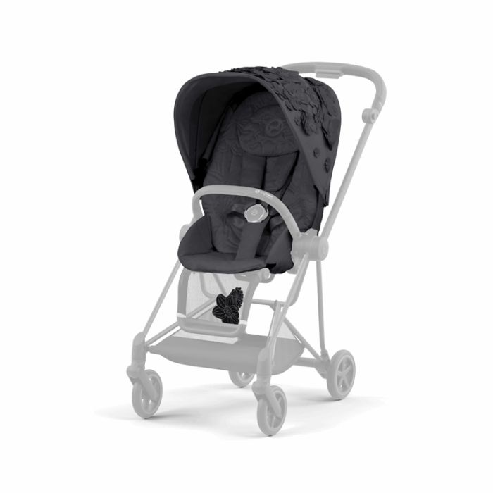 Cybex Mios 3.0 - tapicerka siedziska-Simply Flowers Dream Grey