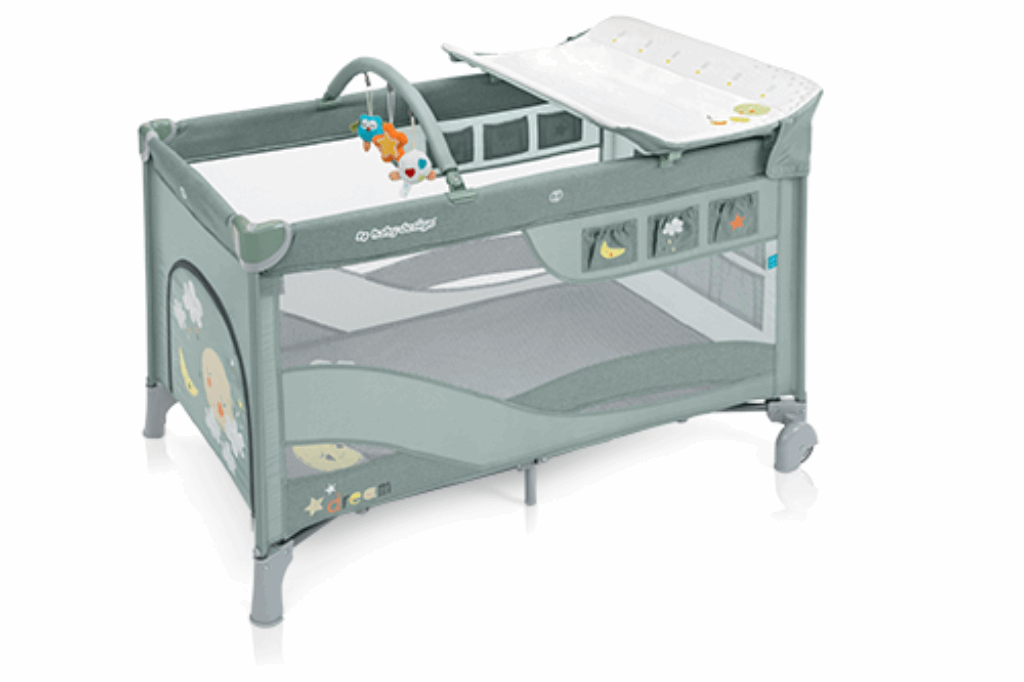 Baby Design Dream - łóżeczko turystyczne-04 Green