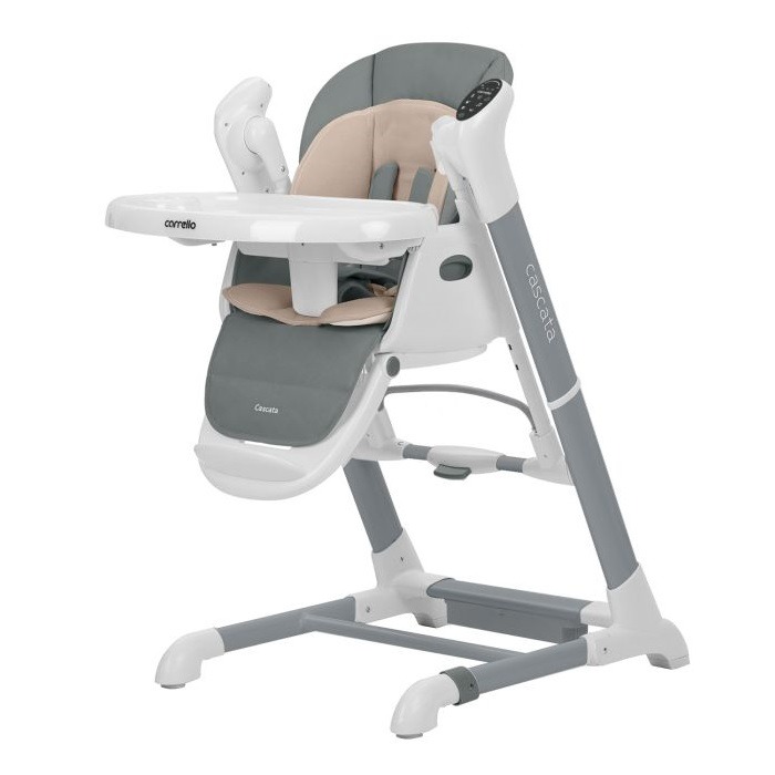 Carrello Cascata krzesełko do karmienia 3 w 1-Space Grey