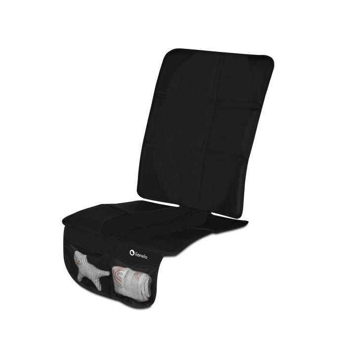 Lionelo Sikker - mata ochronna pod fotelik samochodowy-Black Carbon