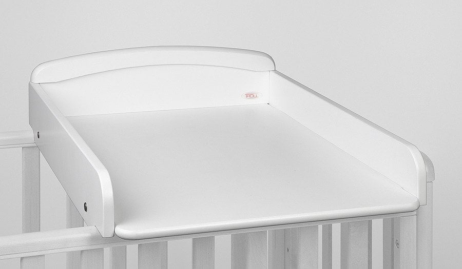 Troll, Nicole - przewijak na łóżeczko-Biały