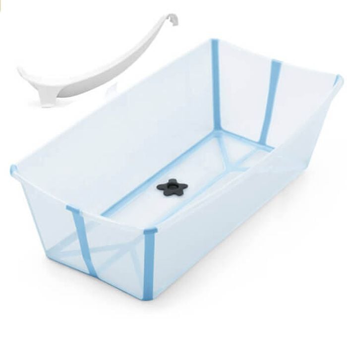 Stokke Flexi Bath - składana wanienka kąpielowa z wkładką-Ocean Blue