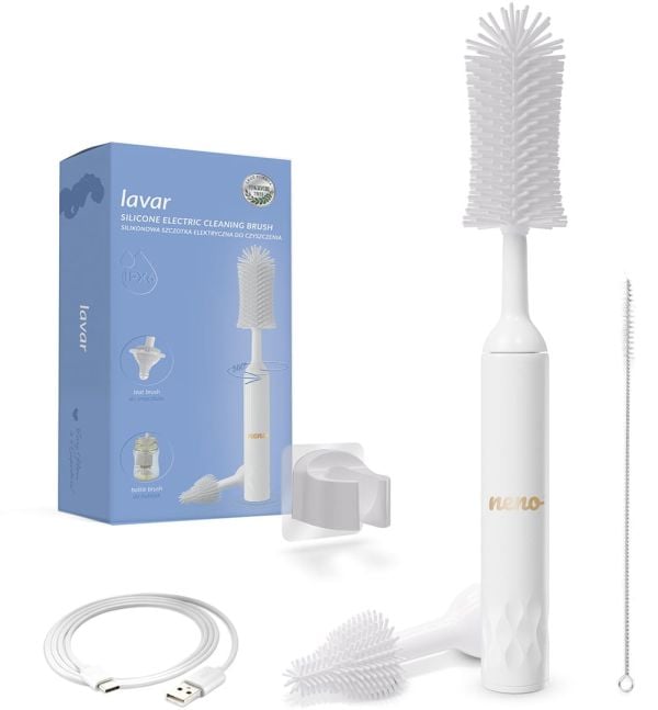 Neno Lavar - silikonowa, elektryczna szczotka do czyszczenia