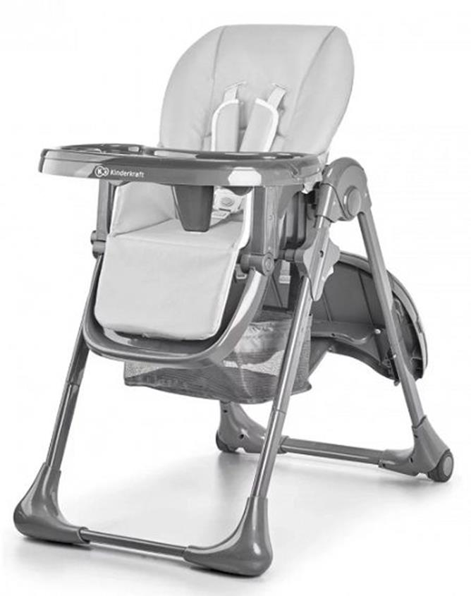 Kinderkraft Tastee - krzesełko do karmienia-Grey