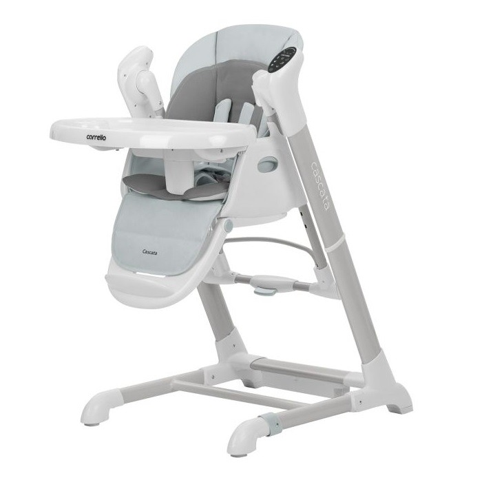 Carrello Cascata krzesełko do karmienia 3 w 1-Ash Grey