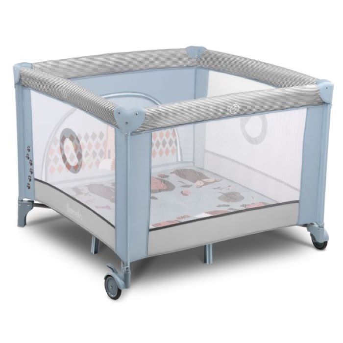 Lionelo Lene - kojec - łóżeczko turystyczne-Sky/Blue