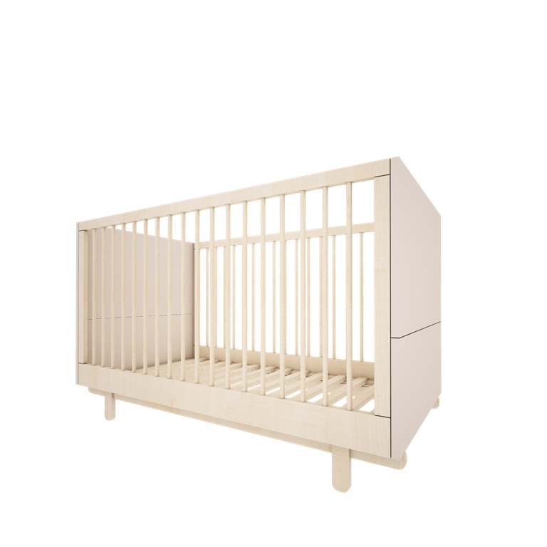 Wood Luck, Basic - łóżeczko z opcją tapczanika 70x140