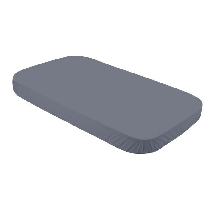 Waldin Prześcieradło 123 x 73 cm do łóżeczka 7w1-Grafit