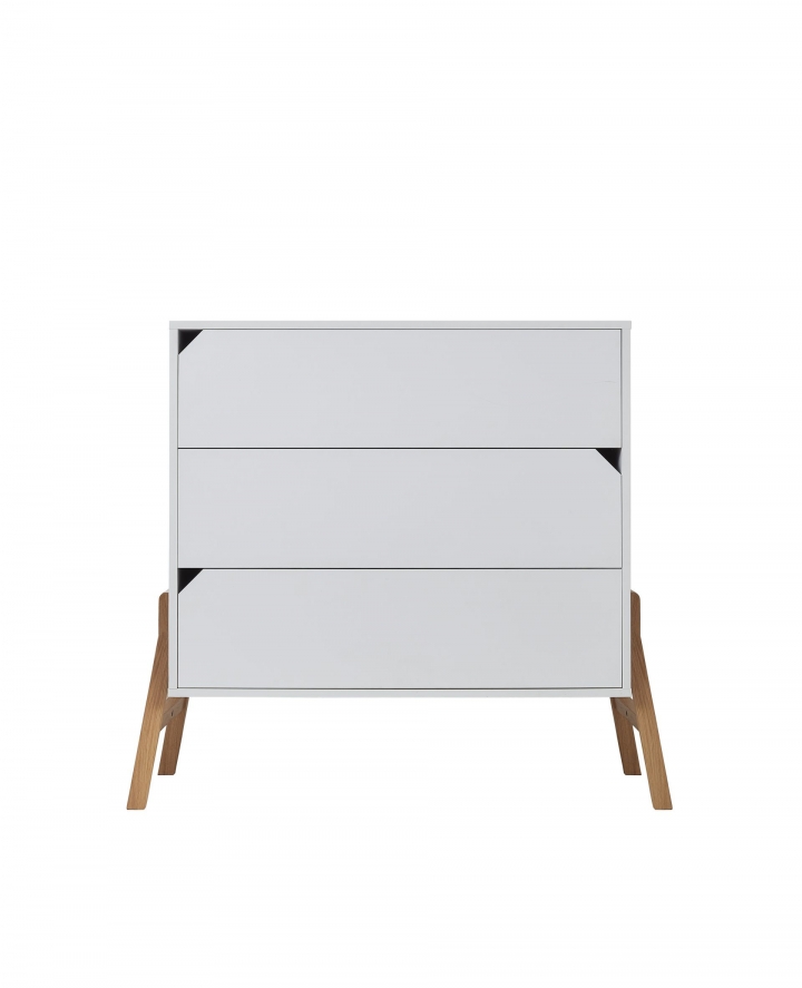 Bellamy, Lotta - komoda 3-szuflady-Biały