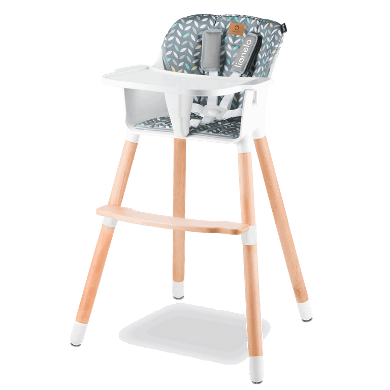 Lionelo Koen - krzesełko do karmienia-Yellow Grey