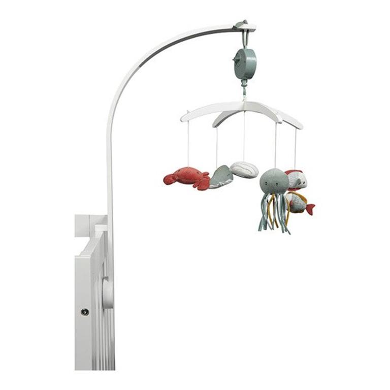 Little Dutch - Karuzela do łóżeczka biała Ocean-Mięta