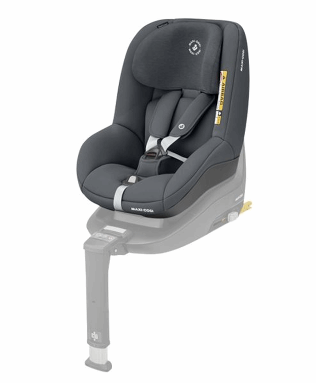 Maxi Cosi, Pearl Smart i-Size od ok. 6 miesiąca życia do ok. 4 roku życia max. do 18,5 kg (z bazą Familyfix3)-Authentic Graphite