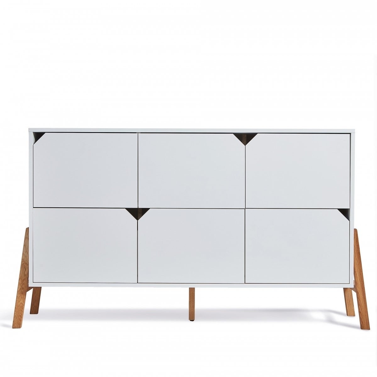 Bellamy, Lotta - komoda 6- szuflad -Biały