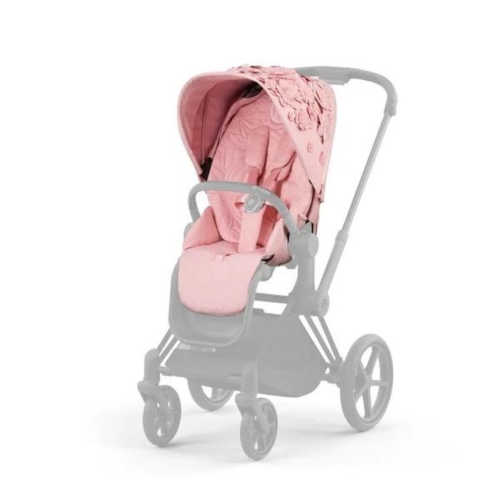 Cybex Priam 4.0 - tapicerka siedziska-Simply Flowers Pale Blush