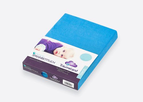 Traumeland, Prześcieradło uniwersalne do łóżeczka-Niebieskie