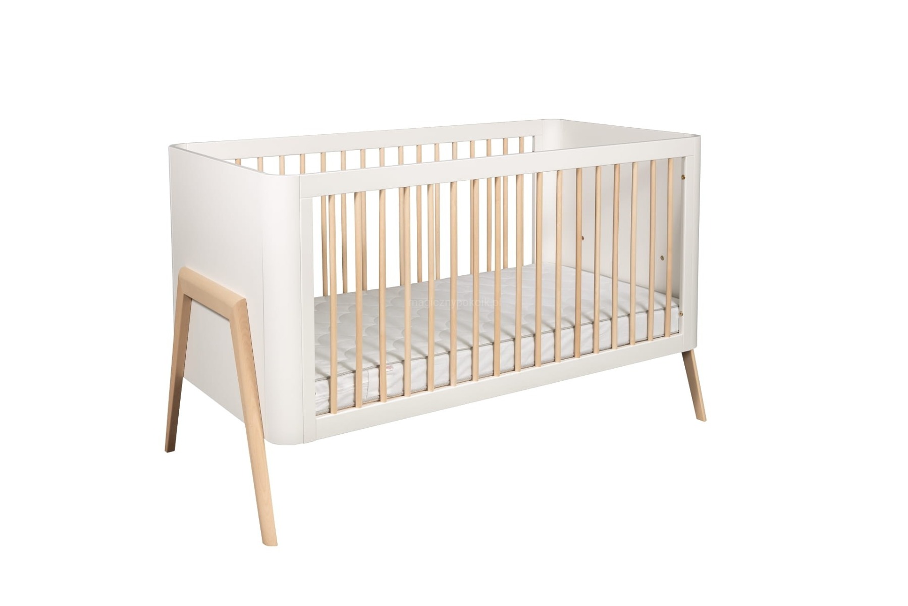 Troll, Torsten - łóżeczko 120x60-Biały