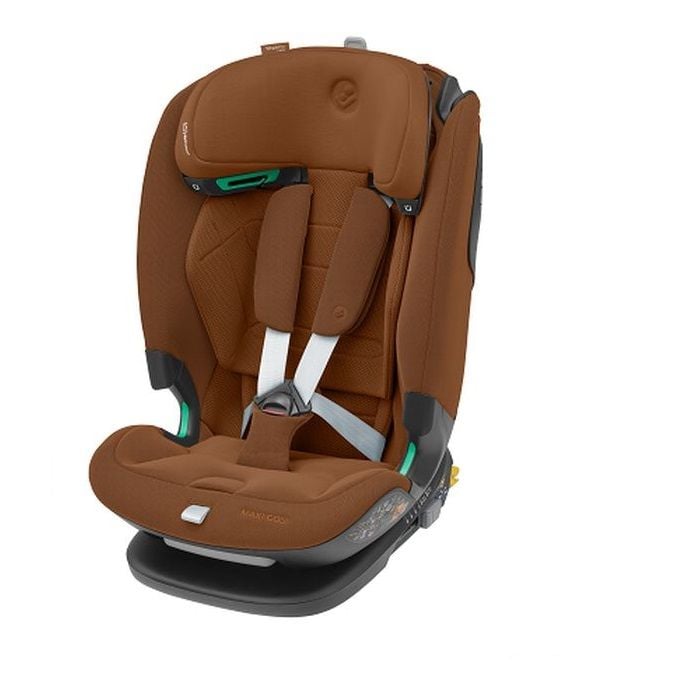 Maxi Cosi Titan Pro2 i-Size - fotelik samochodowy od 76 do 150 cm wzrostu-Authentic Cognac