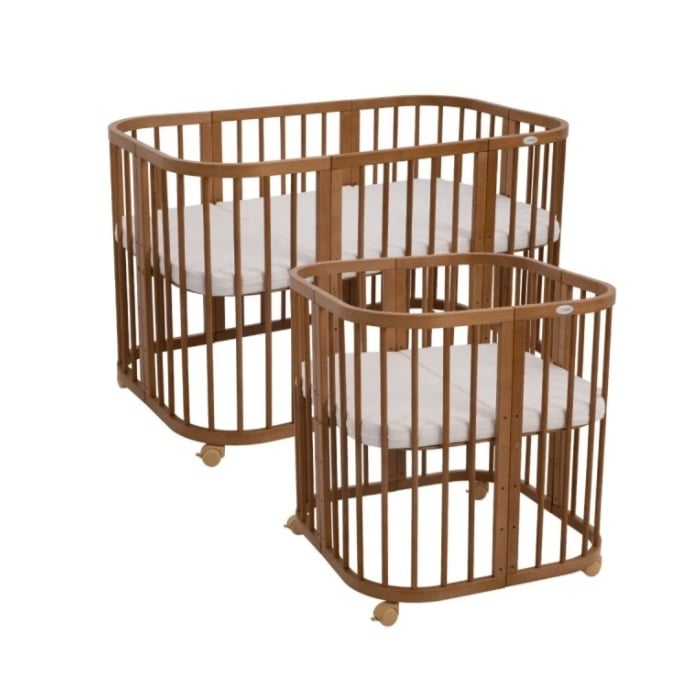 Waldin Łóżeczko z materacem 7w1-Vintage