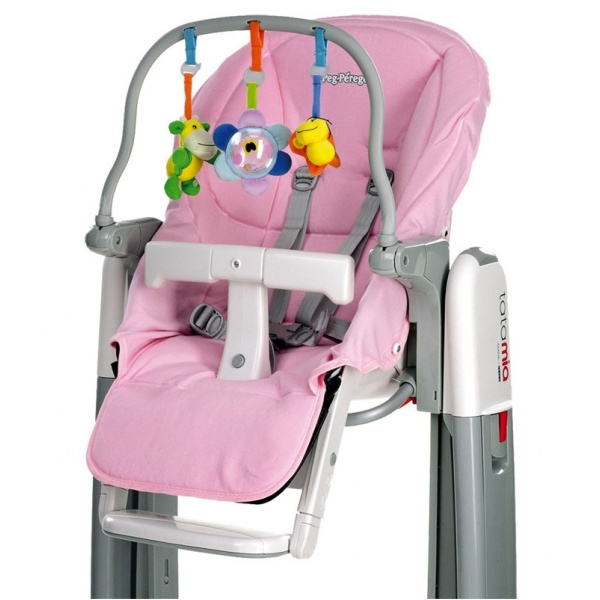 Peg Perego, Kit Tatamia, Siesta - zestaw akcesoriów do krzesełka Tatamia i Siesta-Rosa