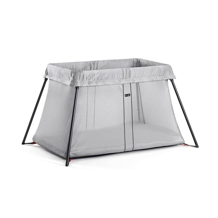 Babybjorn Light - łóżeczko podróżne dla dzieci-Srebrny