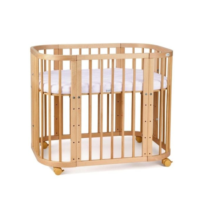 Waldin Łóżeczko 5w1 z materacem-Natural