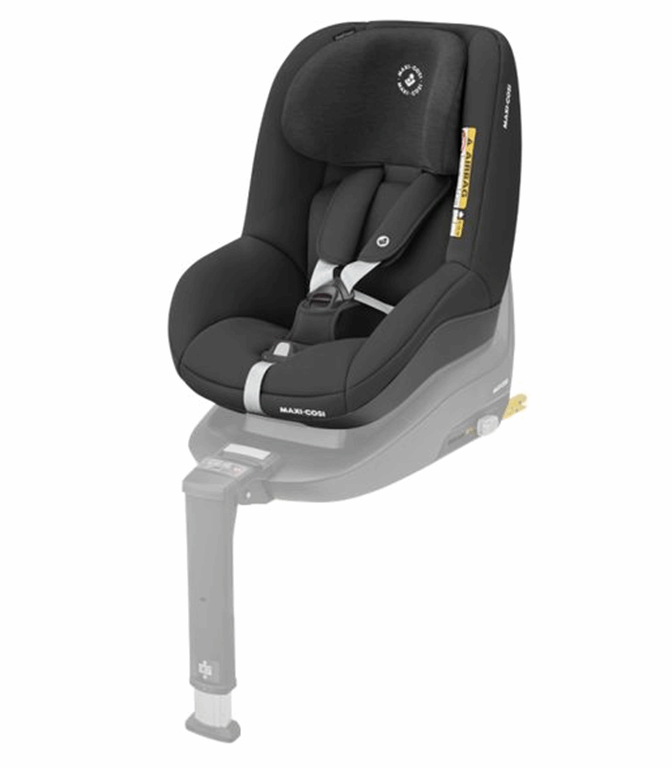 Maxi Cosi, Pearl Smart i-Size od ok. 6 miesiąca życia do ok. 4 roku życia max. do 18,5 kg (z bazą Familyfix3)-Authentic Black