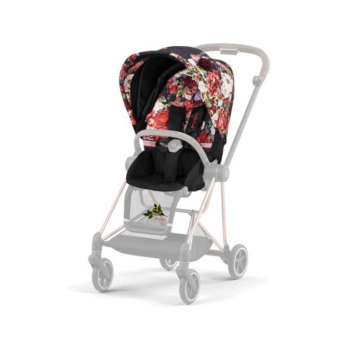Cybex Mios 3.0 - tapicerka siedziska-Spring Blossom Dark