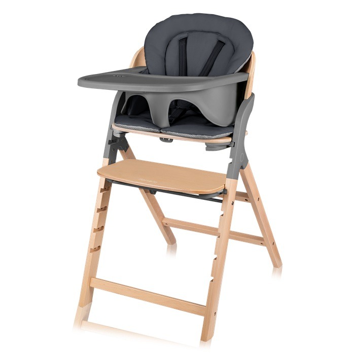 Lionelo Megan - Krzesełko do karmienia-Grey Wood
