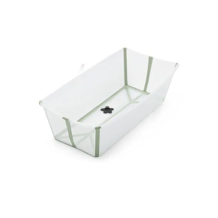 Stokke Flexi Bath XL - składana wanienka kąpielowa-Transparent Green