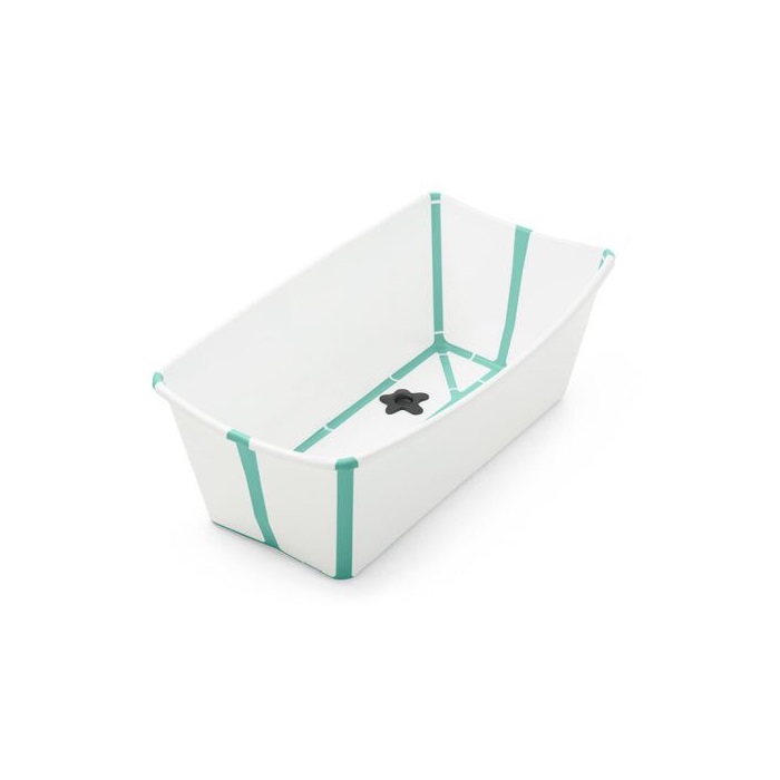 Stokke Flexi Bath - składana wanienka kąpielowa-White Aqua