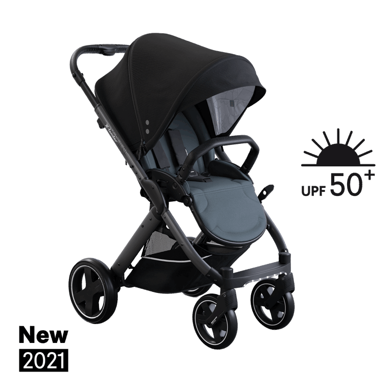 X-Lander X-Pulse - Wózek spacerowy-Astral Black