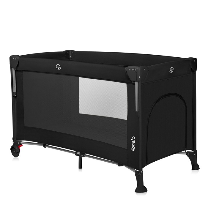 Lionelo Ellen Łóżeczko turystyczne 3w1-Black Carbon