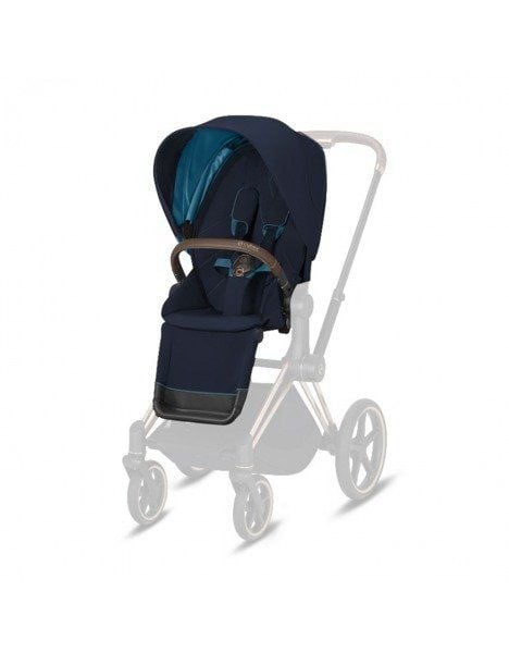 Cybex, Priam 2.0 - tapicerka siedziska-Nautical Blue