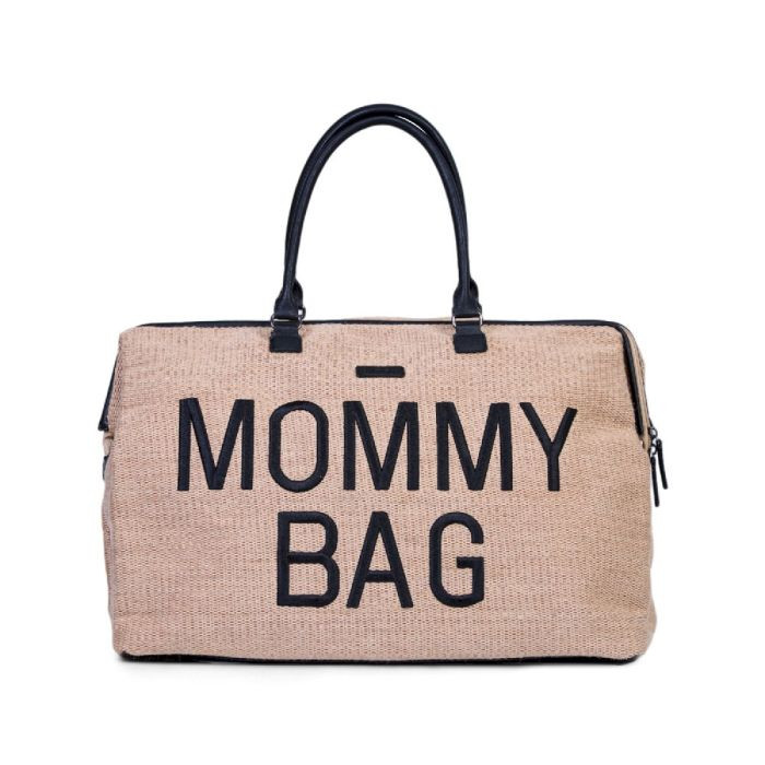 Childhome Mommy Bag - Torba podróżna dla mamy-Raffia Look