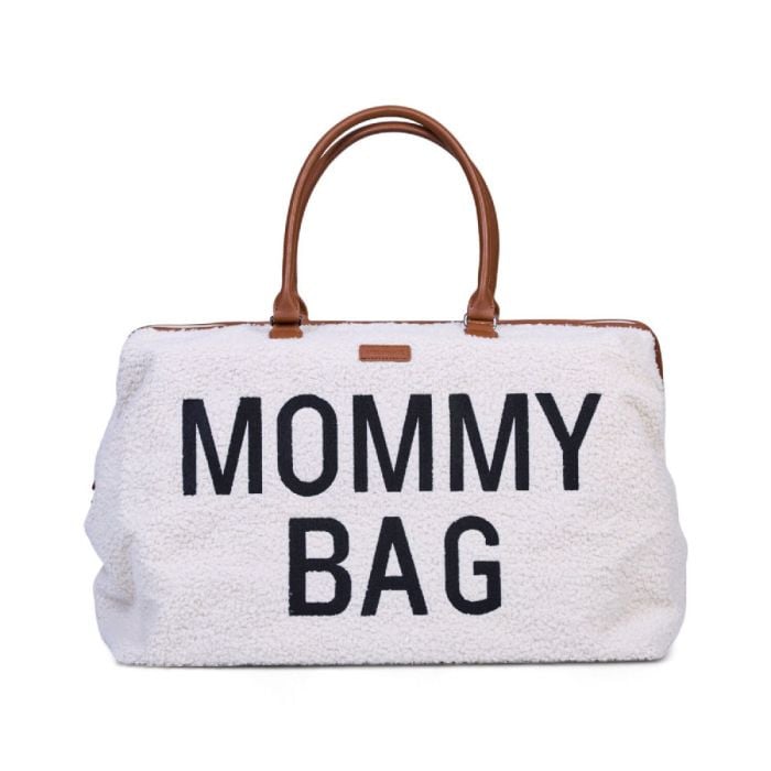 Childhome Mommy Bag - Torba podróżna dla mamy-Teddy Bear White