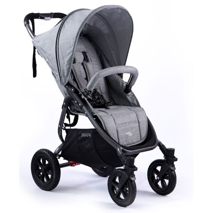 Valco Baby Snap4 Sport VS - wózek spacerowy + okrycie na nóżki-Tailor Made Grey Marle