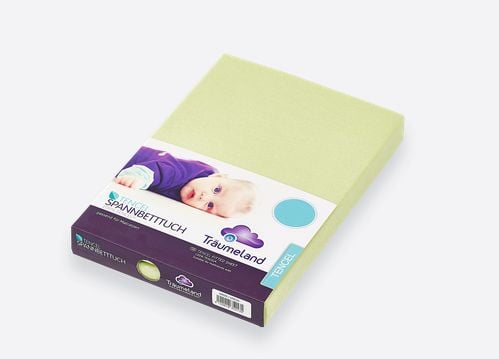 Traumeland, Prześcieradło uniwersalne do łóżeczka-Zielone