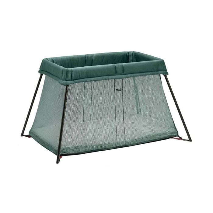 Babybjorn Light - łóżeczko podróżne dla dzieci -Ciemnozielony
