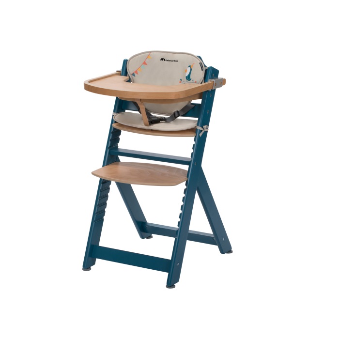 Bebe Confort Timba - krzesełko do karmienia-Petrol Blue z wkładką