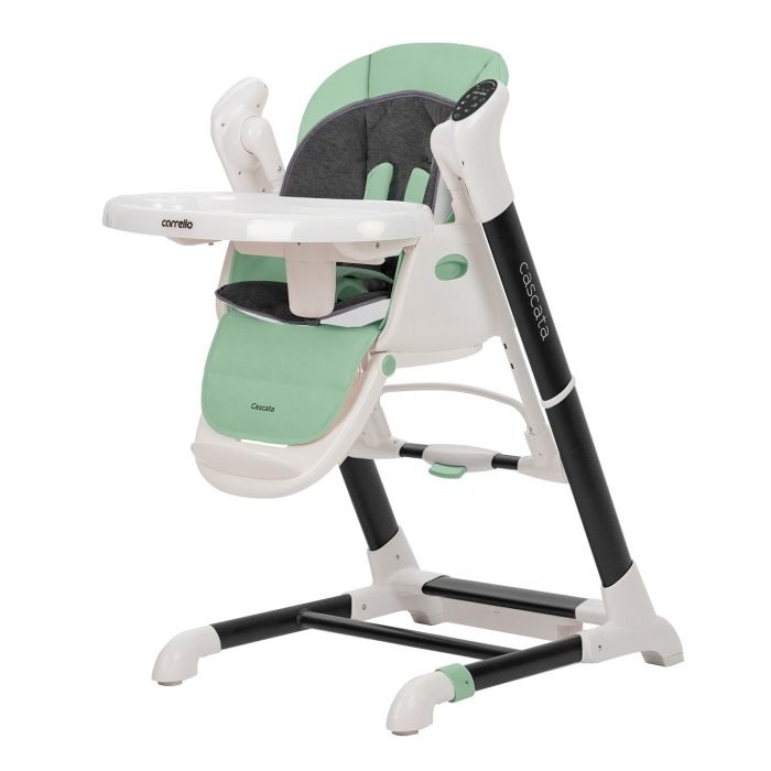 Carrello Cascata krzesełko do karmienia 3 w 1-Tropical Green