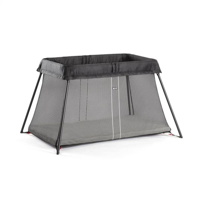 Babybjorn Light - łóżeczko podróżne dla dzieci-Czarny